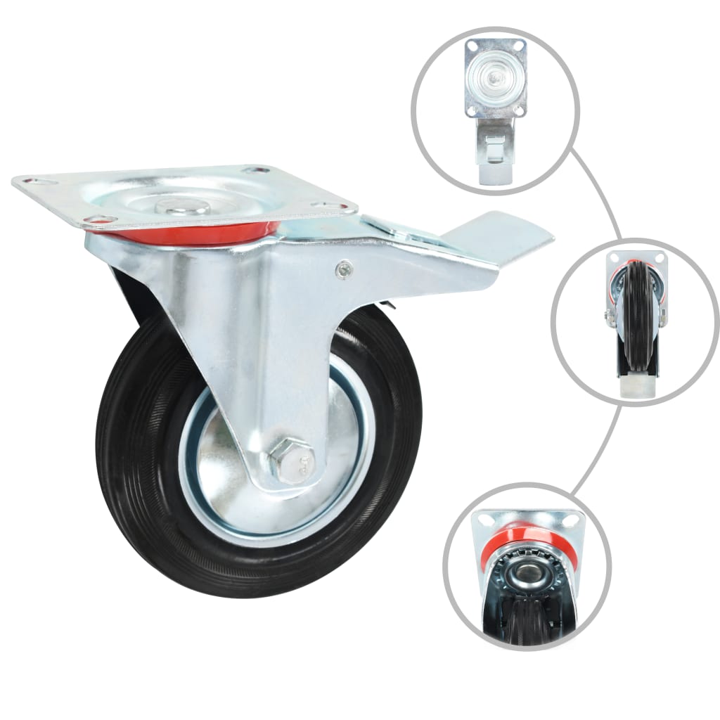 24 pcs Swivel Casters 160 mm