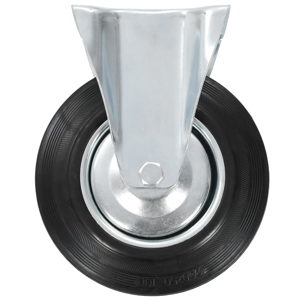 8 pcs Fixed Casters 200 mm