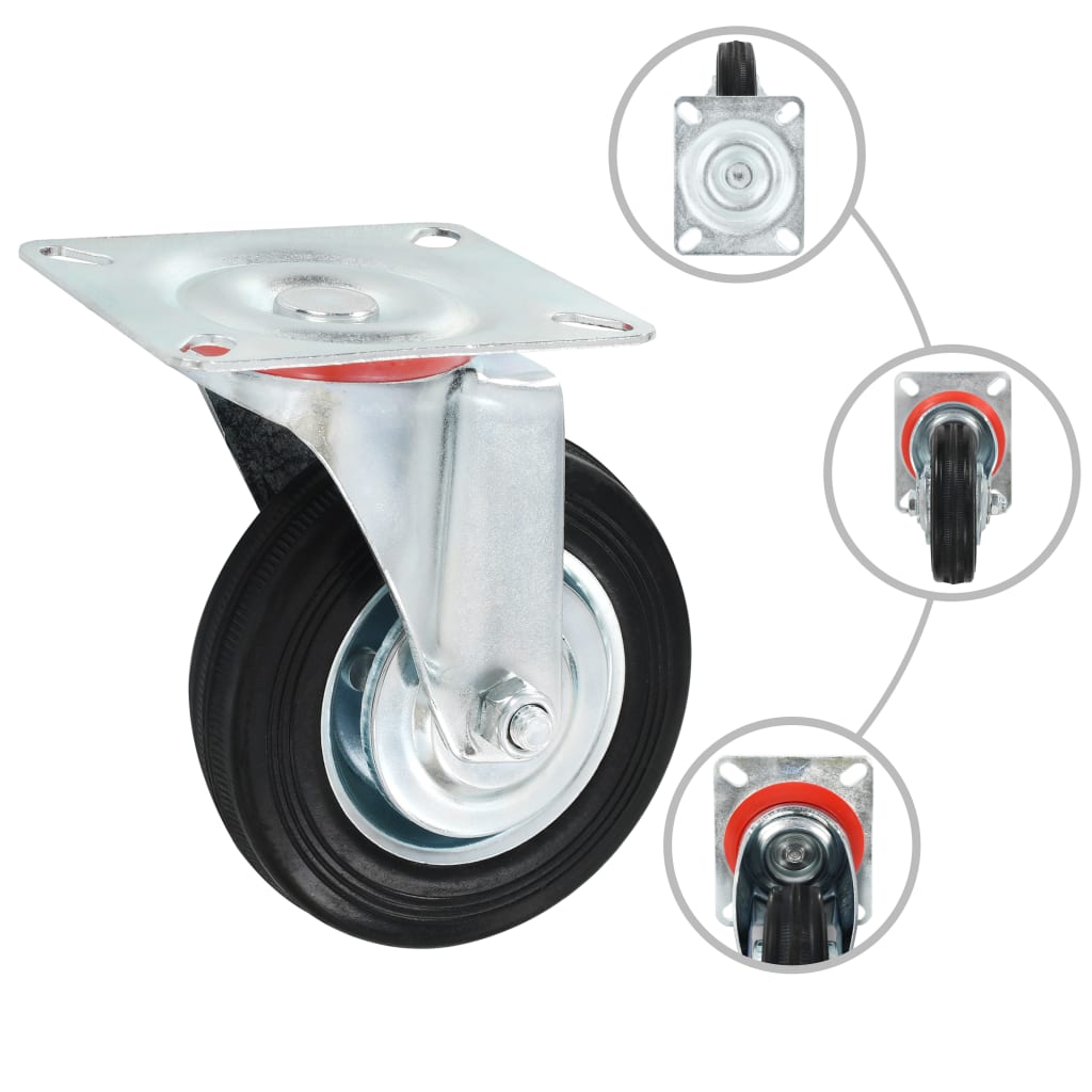 32 pcs Swivel Casters 100 mm