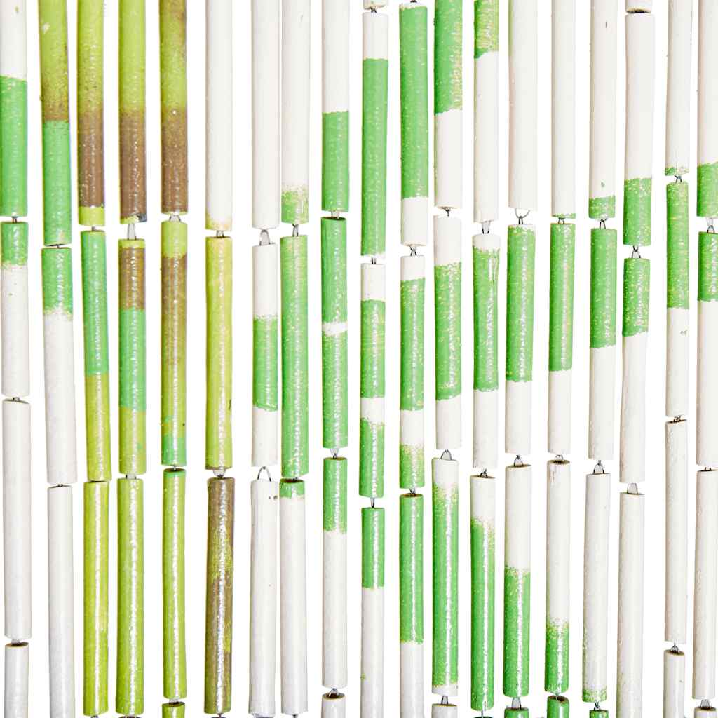 45735 vidaXL Insect Door Curtain Bamboo 90x200 cm