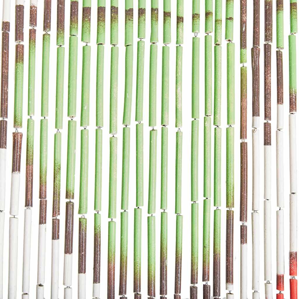 45738 vidaXL Insect Door Curtain Bamboo 90x200 cm