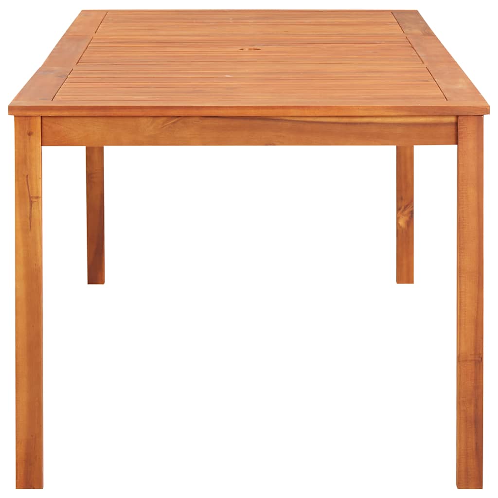 45963 vidaXL Garden Table 215x90x74 cm Solid Acacia Wood