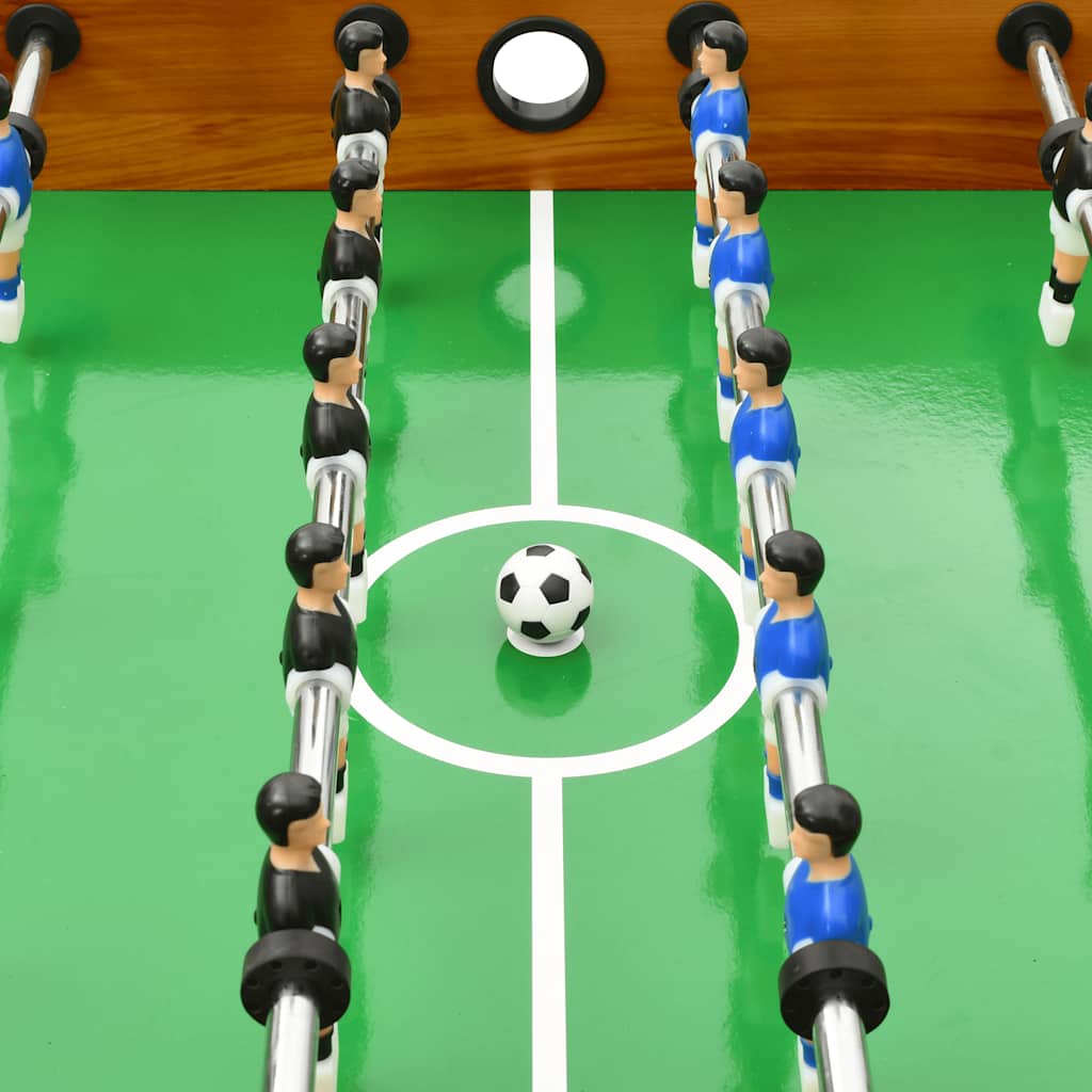 vidaXL Folding Football Table 121x61x80 cm Light Brown