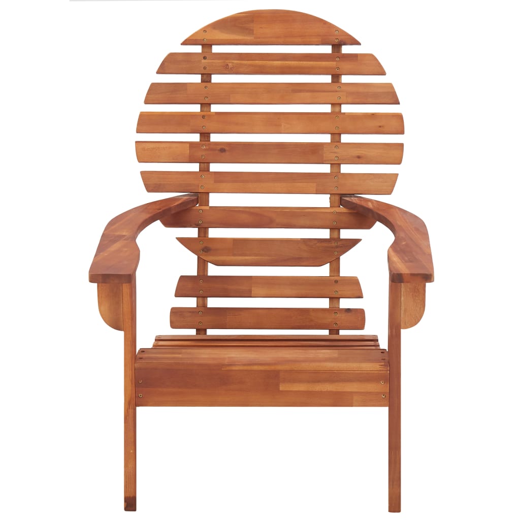 Garden Chair | Natural Wood | Solid Acacia Wood | Standard | Sturdy