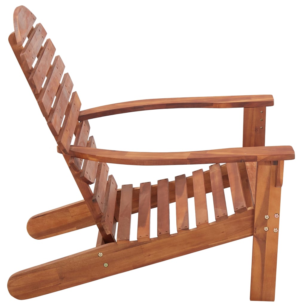 Garden Chair | Natural Wood | Solid Acacia Wood | Standard | Sturdy