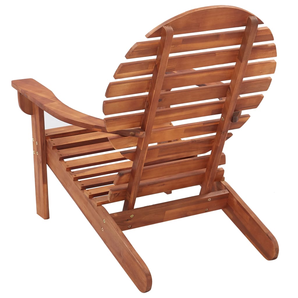 Garden Chair | Natural Wood | Solid Acacia Wood | Standard | Sturdy