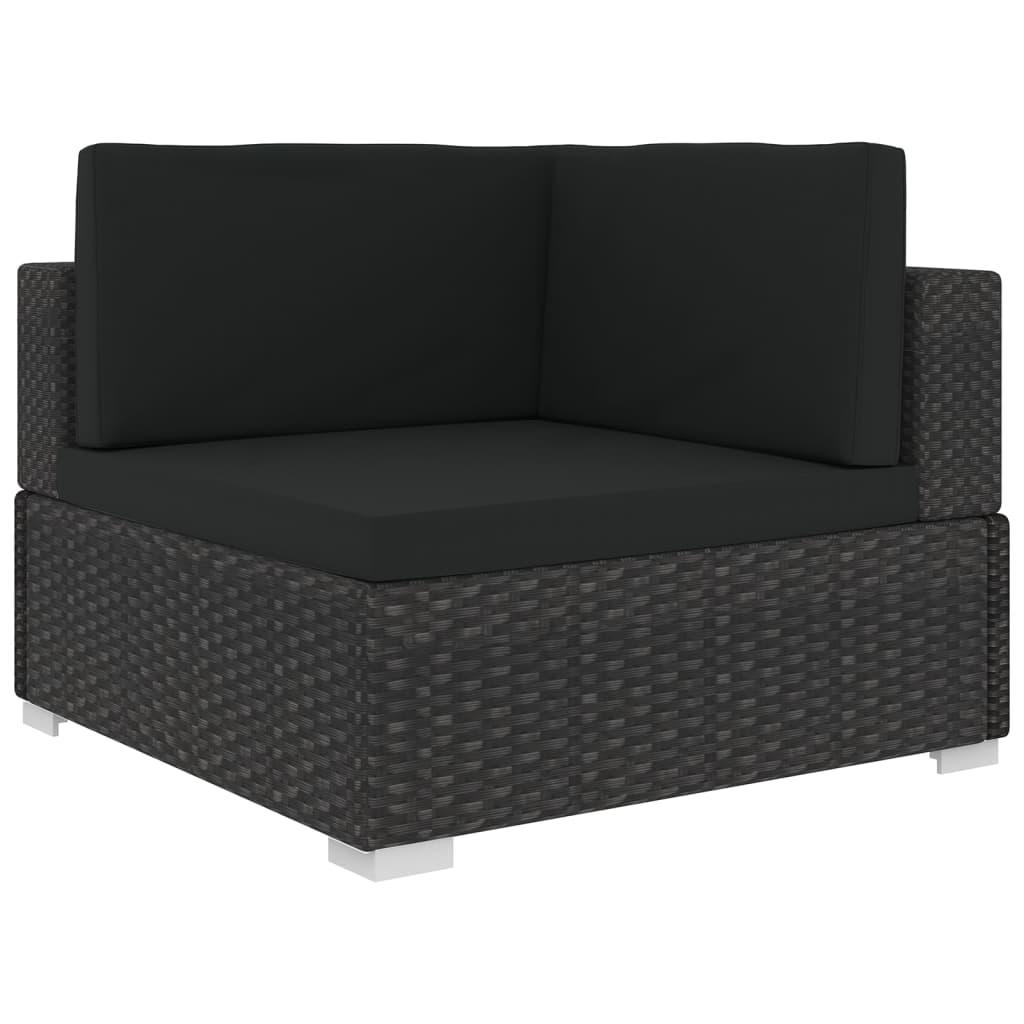 Garden Sofa Set | Black