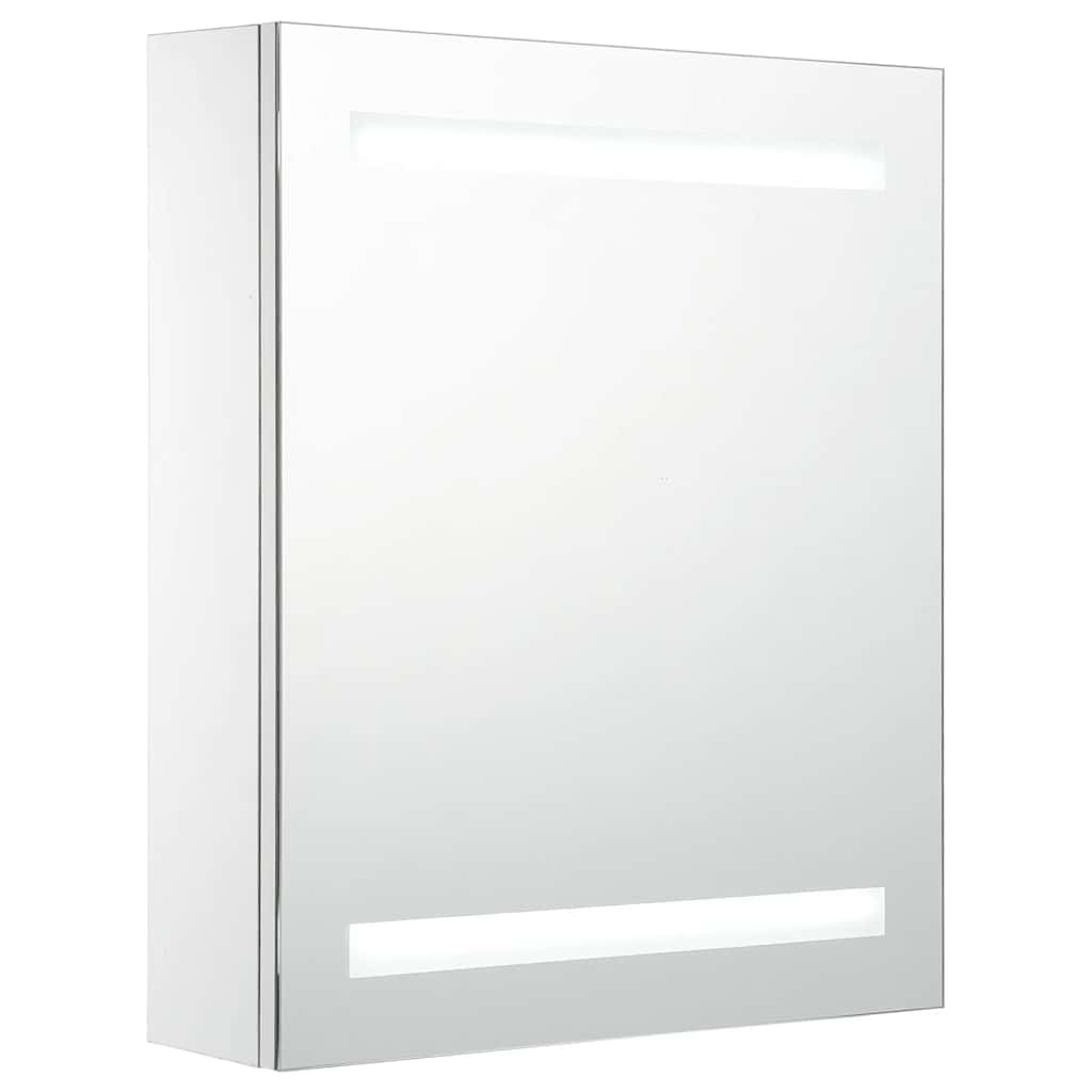 285115 vidaXL LED Bathroom Mirror Cabinet 50x13,5x60 cm