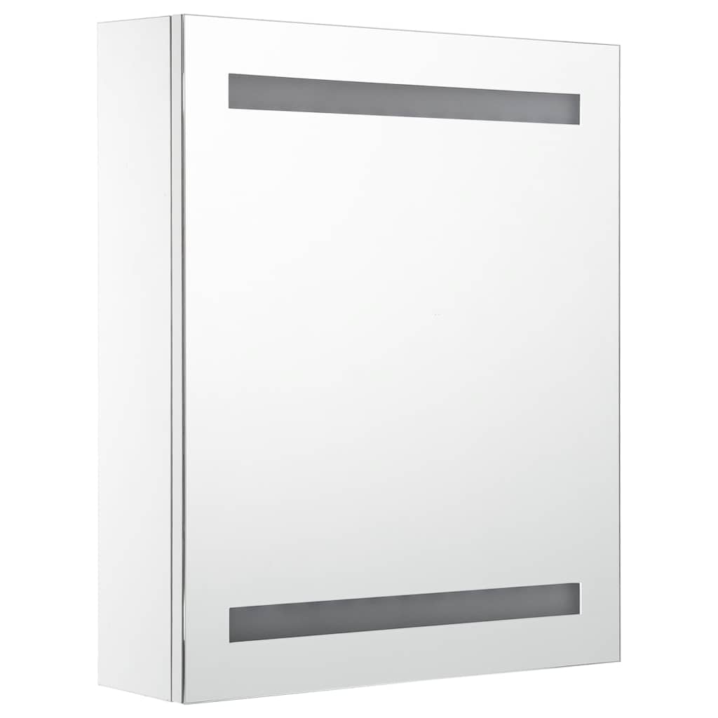 285115 vidaXL LED Bathroom Mirror Cabinet 50x13,5x60 cm