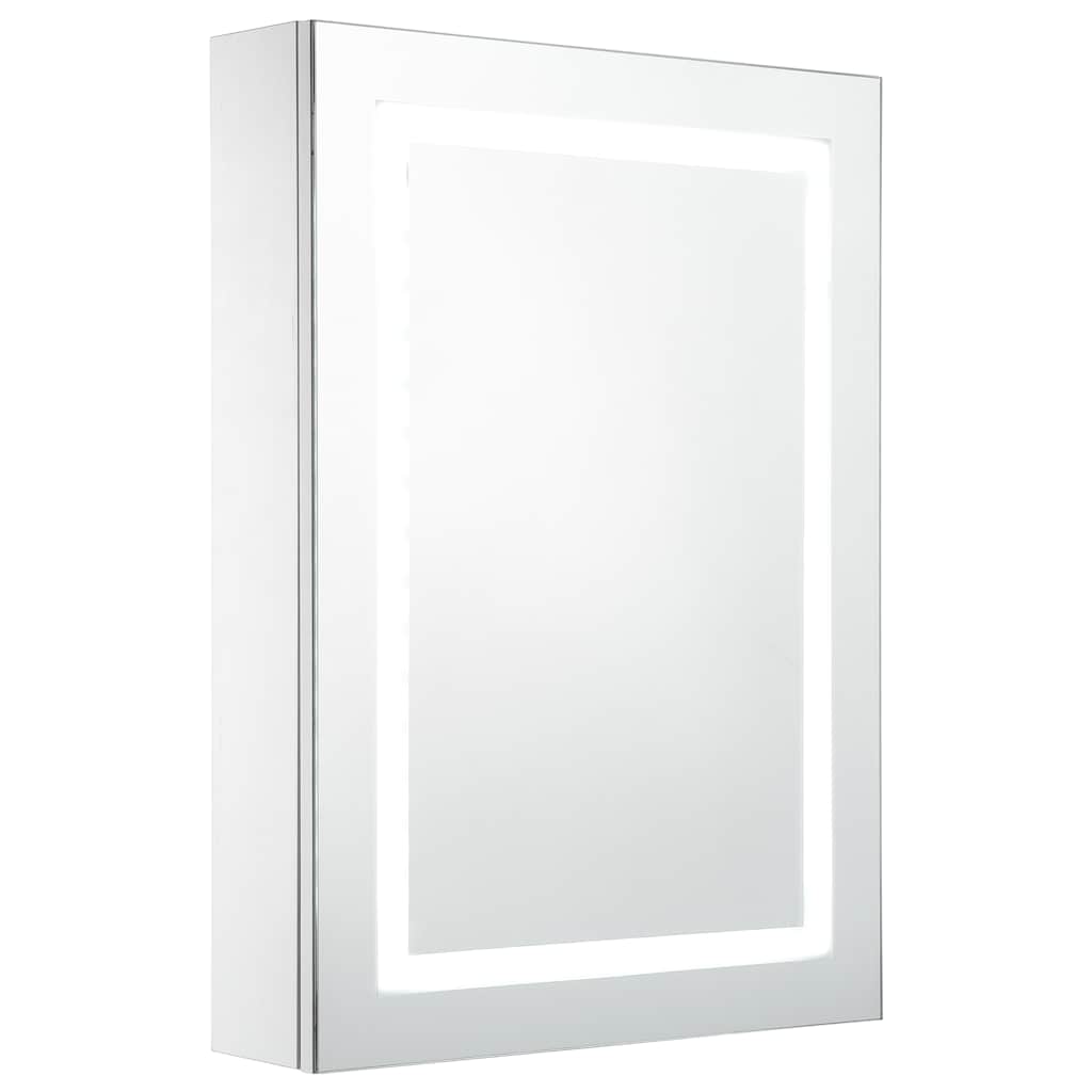 285116 vidaXL LED Bathroom Mirror Cabinet 50x13x70 cm