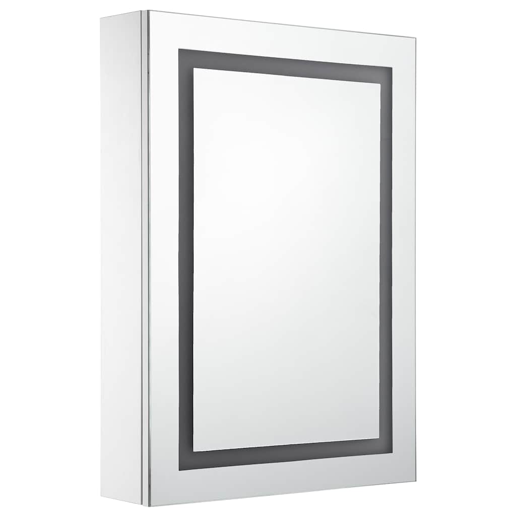 285116 vidaXL LED Bathroom Mirror Cabinet 50x13x70 cm