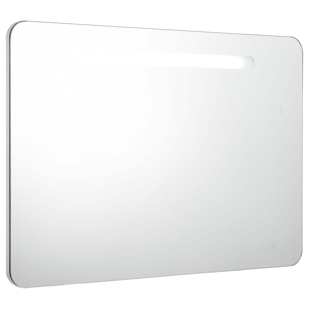 LED Bathroom Mirror Cabinet 80x9,5x55 cm