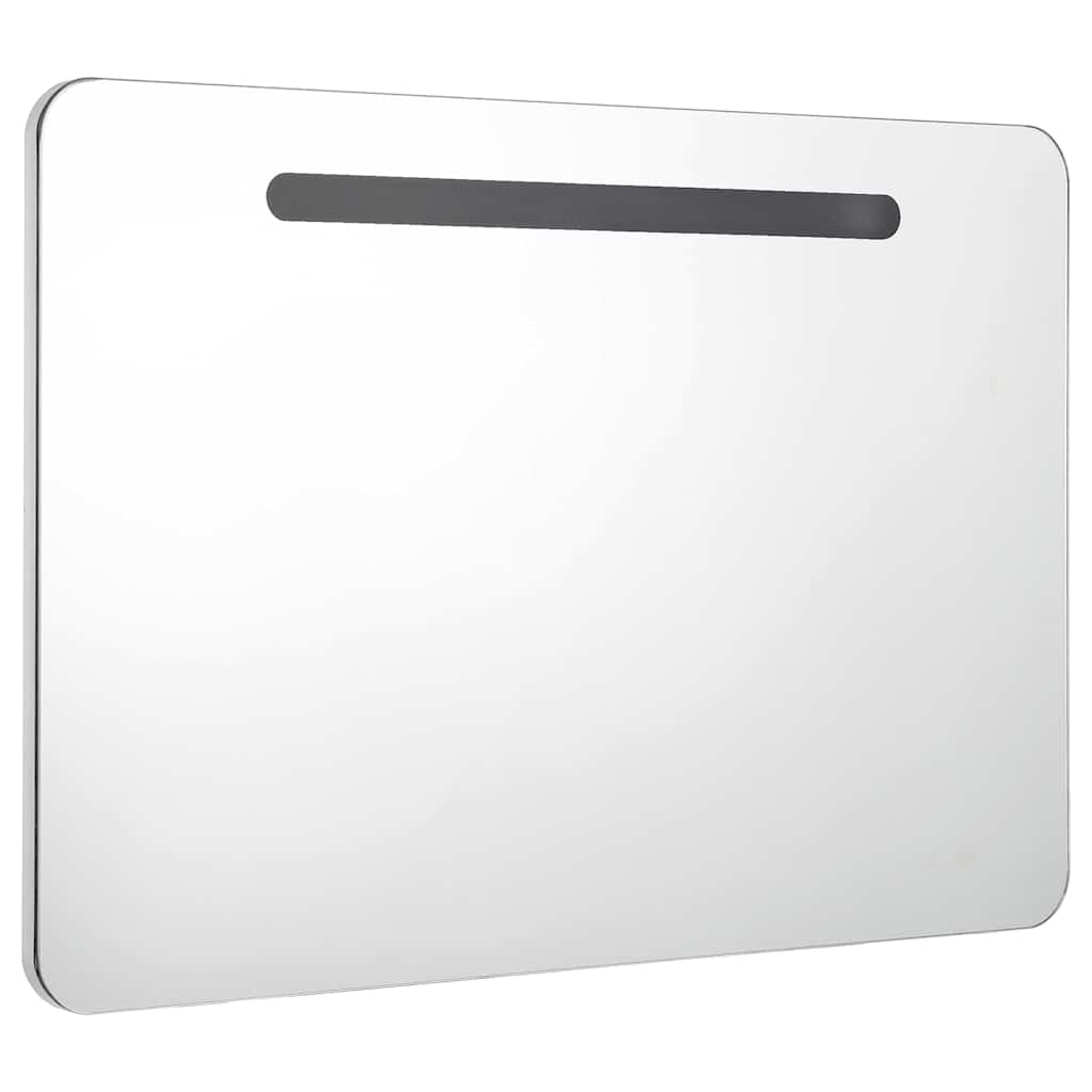 LED Bathroom Mirror Cabinet 80x9,5x55 cm