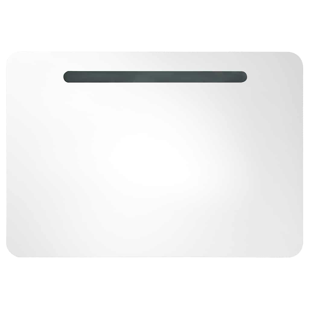 LED Bathroom Mirror Cabinet 80x9,5x55 cm