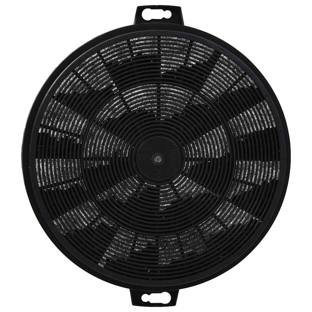 180082 vidaXL Range Hood Charcoal Filters 2 pcs 210 mm