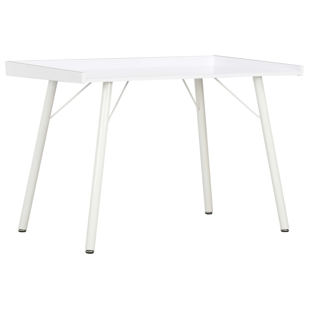 vidaXL Desk White 90x50x79 cm