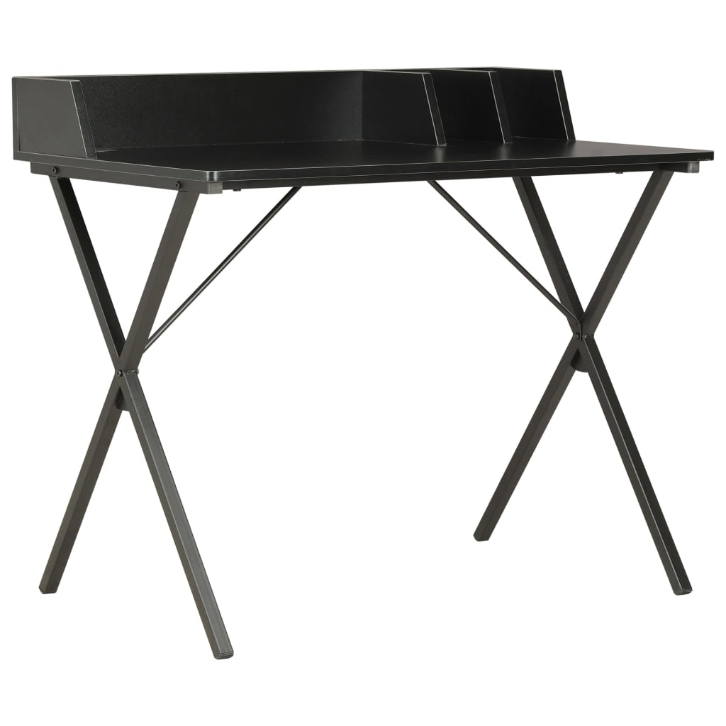 vidaXL Desk Black 80x50x84 cm