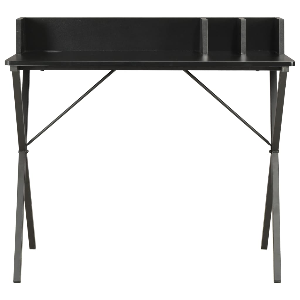 vidaXL Desk Black 80x50x84 cm