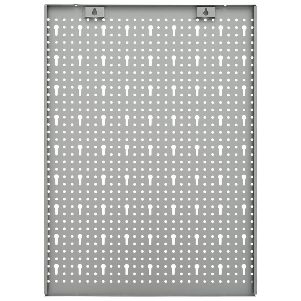 Wall-mounted Peg Boards 4 pcs 40x58 cm Steel