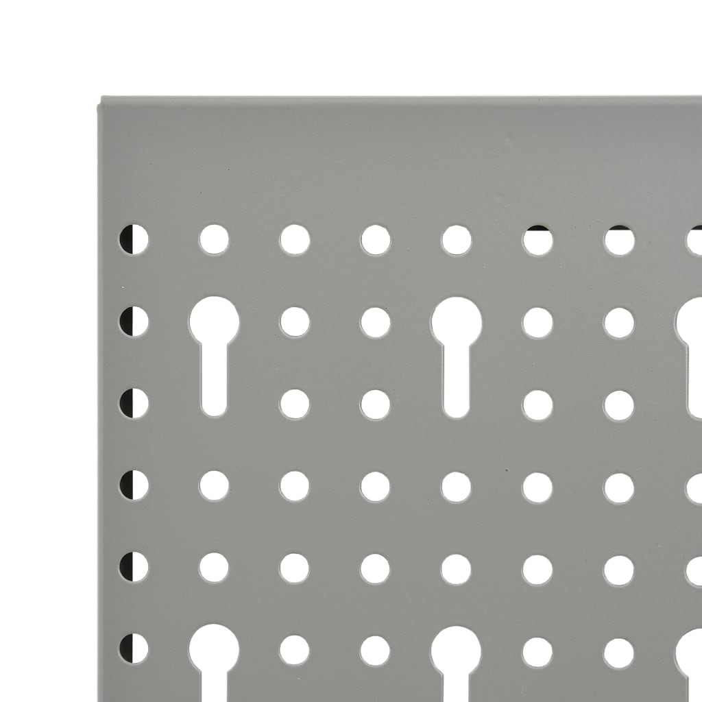 Wall-mounted Peg Boards 4 pcs 40x58 cm Steel