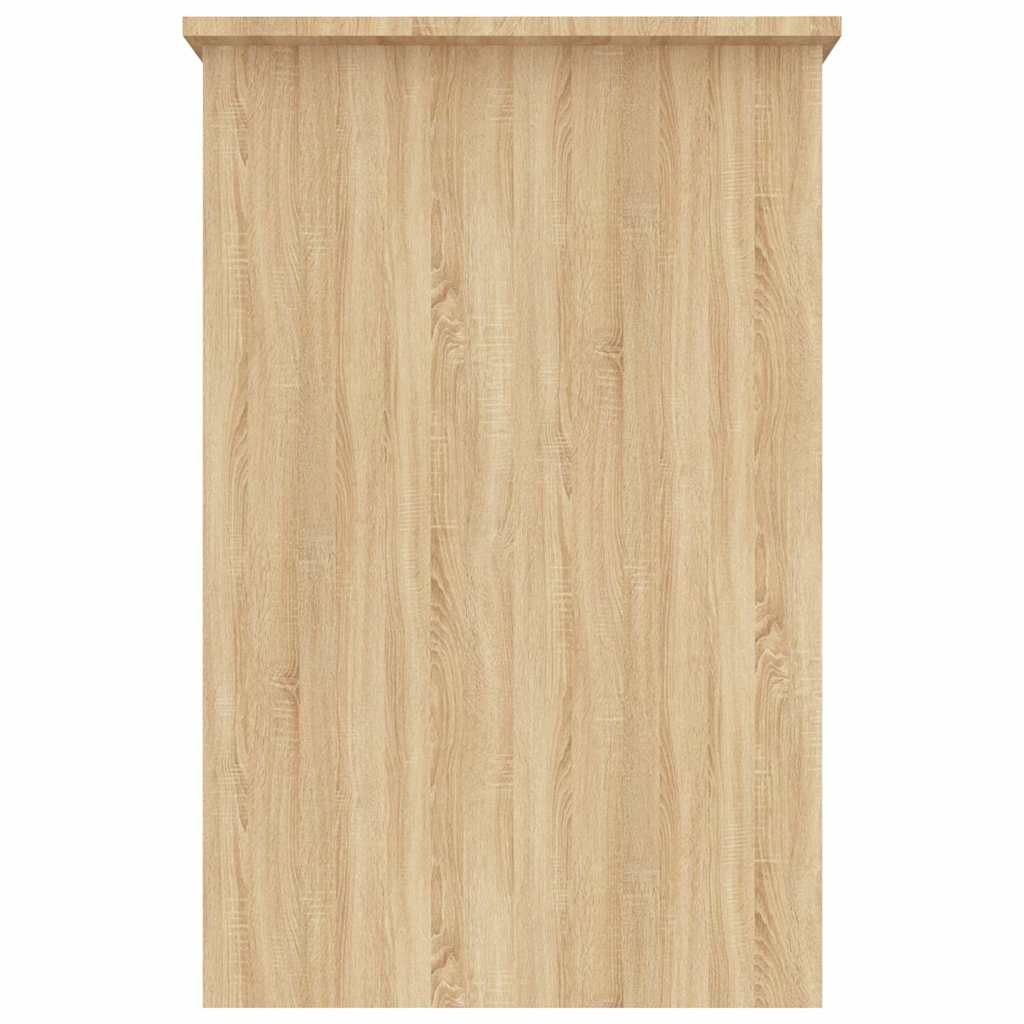 800552 vidaXL Desk Sonoma Oak 100x50x76 cm Engineered Wood
