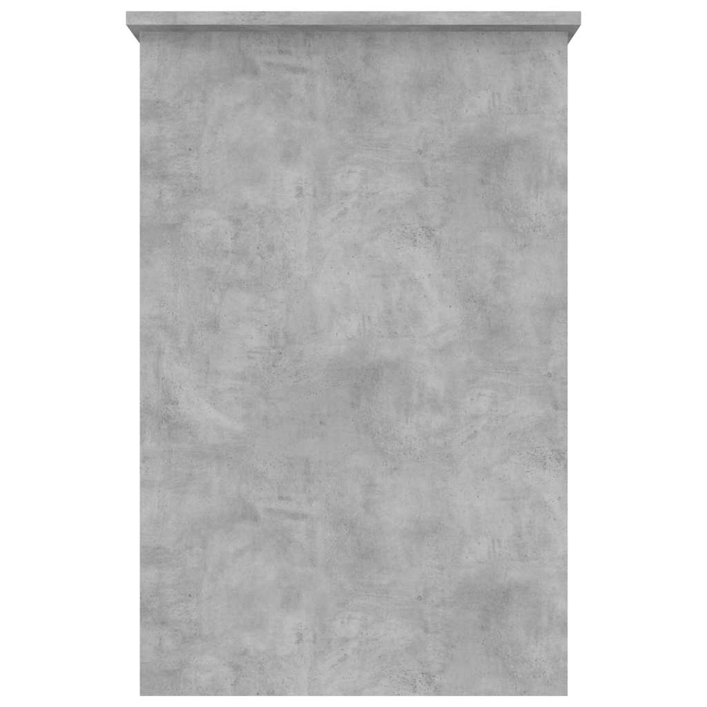 Desk Concrete Grey 100x50x76 cm Engineered Wood