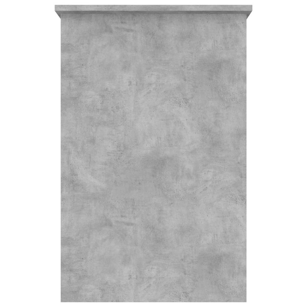 800553 vidaXL Desk Concrete Grey 100x50x76 cm Engineered Wood
