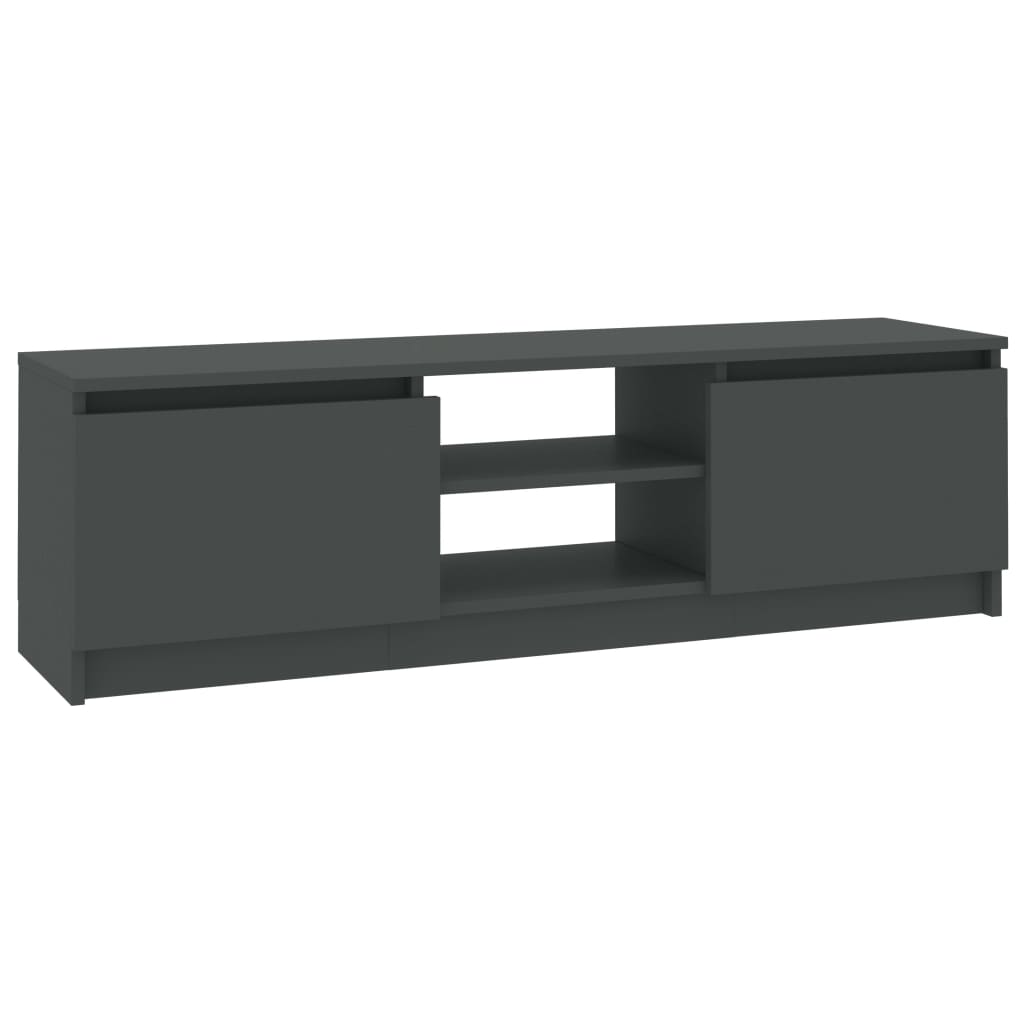 TV Cabinet Grey 120x30x35.5 cm Engineered Wood