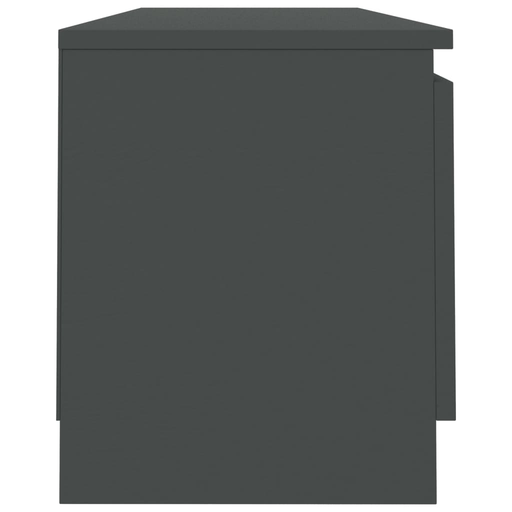 TV Cabinet Grey 120x30x35.5 cm Engineered Wood