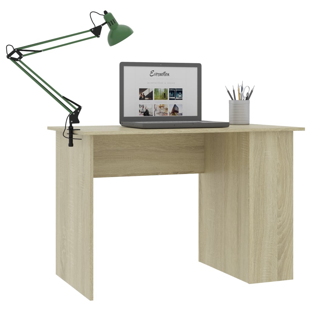 Desk | Sonoma oak | Engineered wood | Medium | Computer Desk