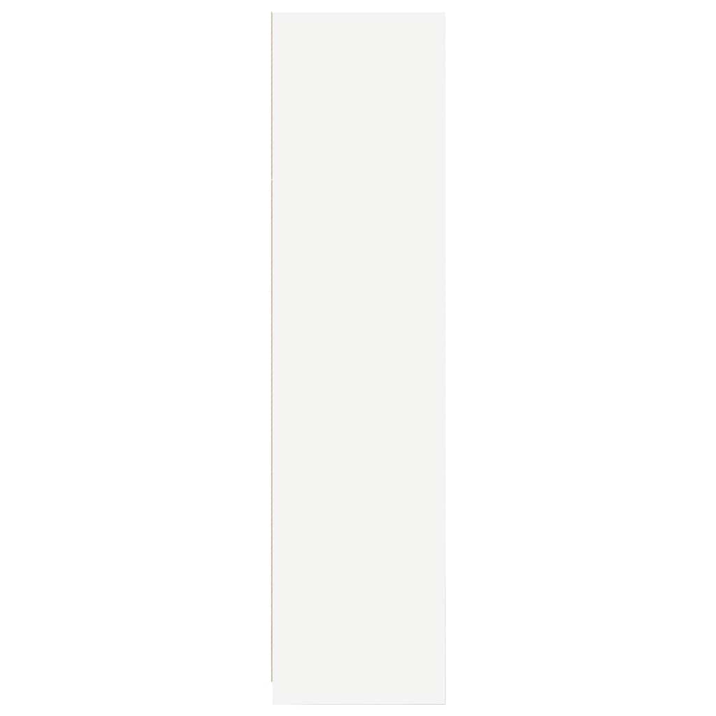 800603 vidaXL Wardrobe White 100x50x200 cm Engineered Wood