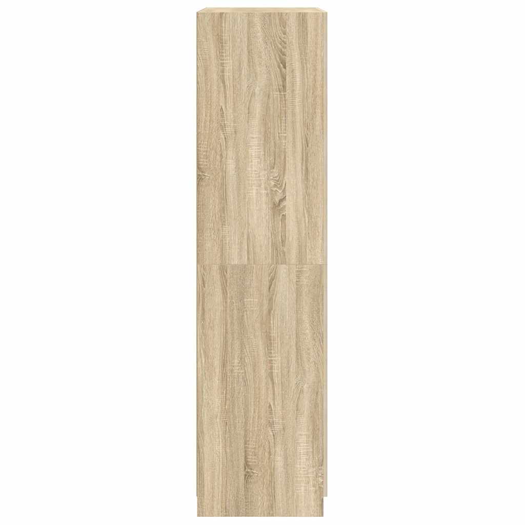 Wardrobe Sonoma Oak 90x52x200 cm Engineered Wood
