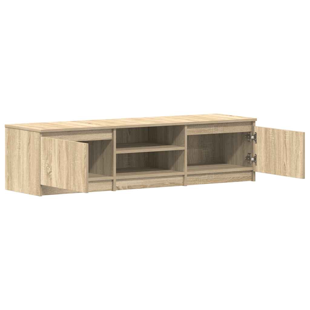 TV Cabinet Sonoma Oak 140x40x35.5 cm Engineered Wood