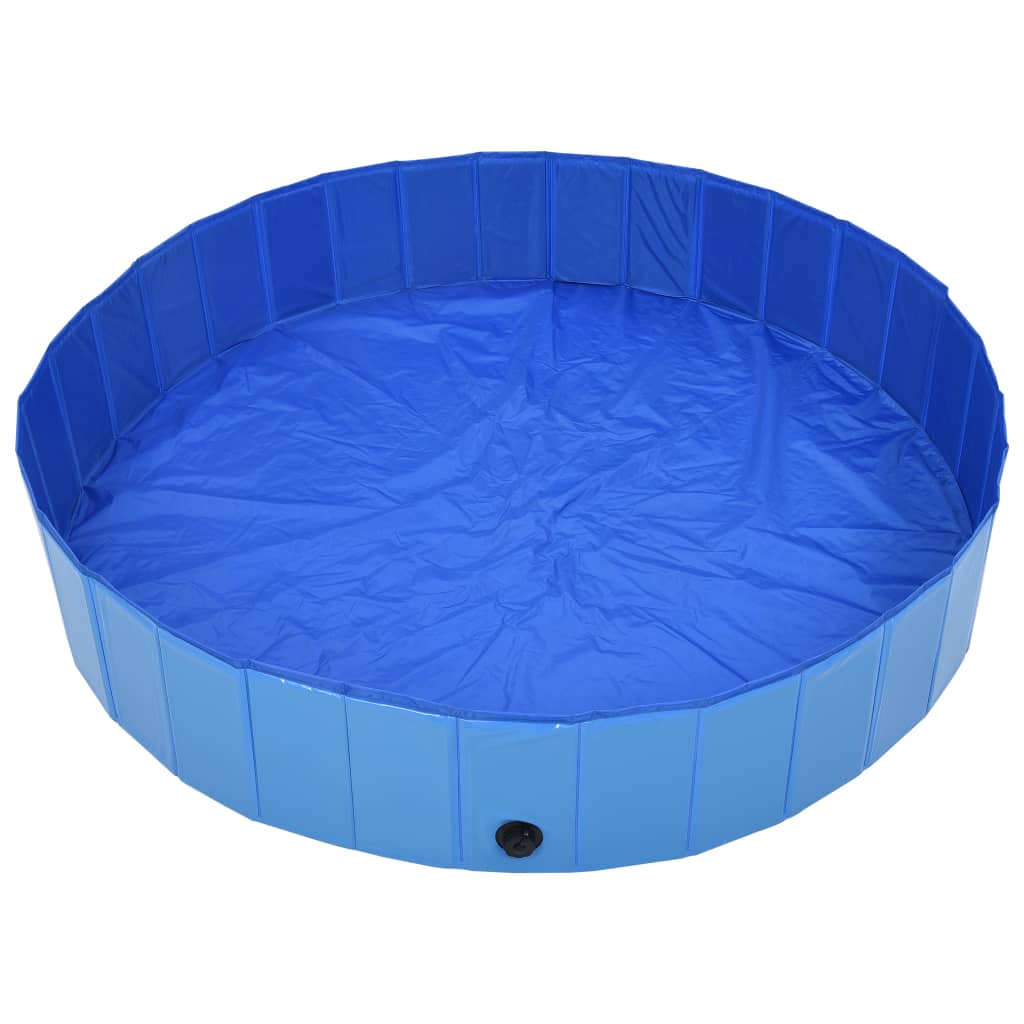 Dog Swimming Pool | Blue | PVC | Large | Foldable | Dog Swimming Pool