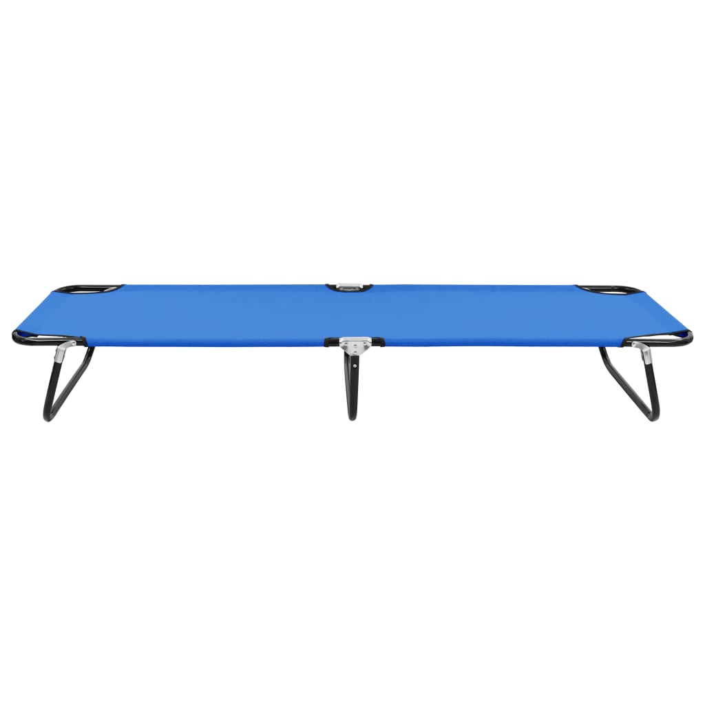 Sun Lounger | Blue | Steel frame and polyester fabric | Standard Size