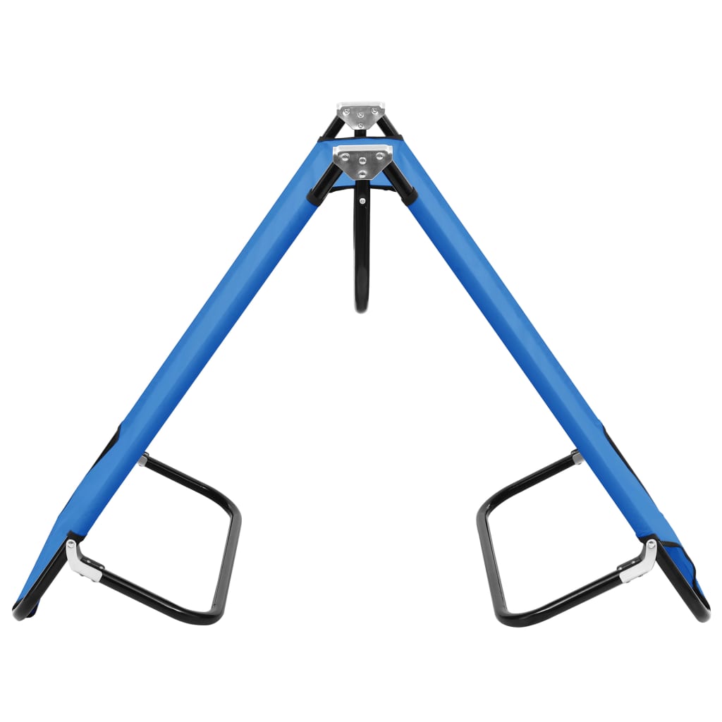 Sun Lounger | Blue | Steel frame and polyester fabric | Standard Size