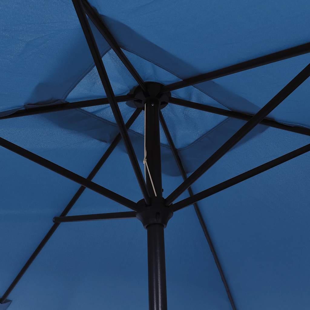 Garden Parasol | Azure | Polyester | 300x200 cm | Tiltable