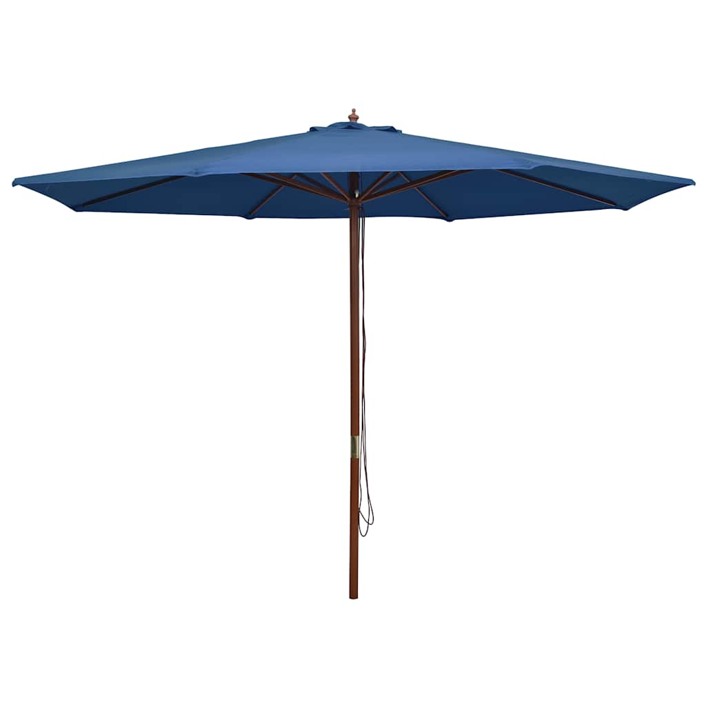 Garden Parasol | Blue | Fabric (100% polyester) | Large