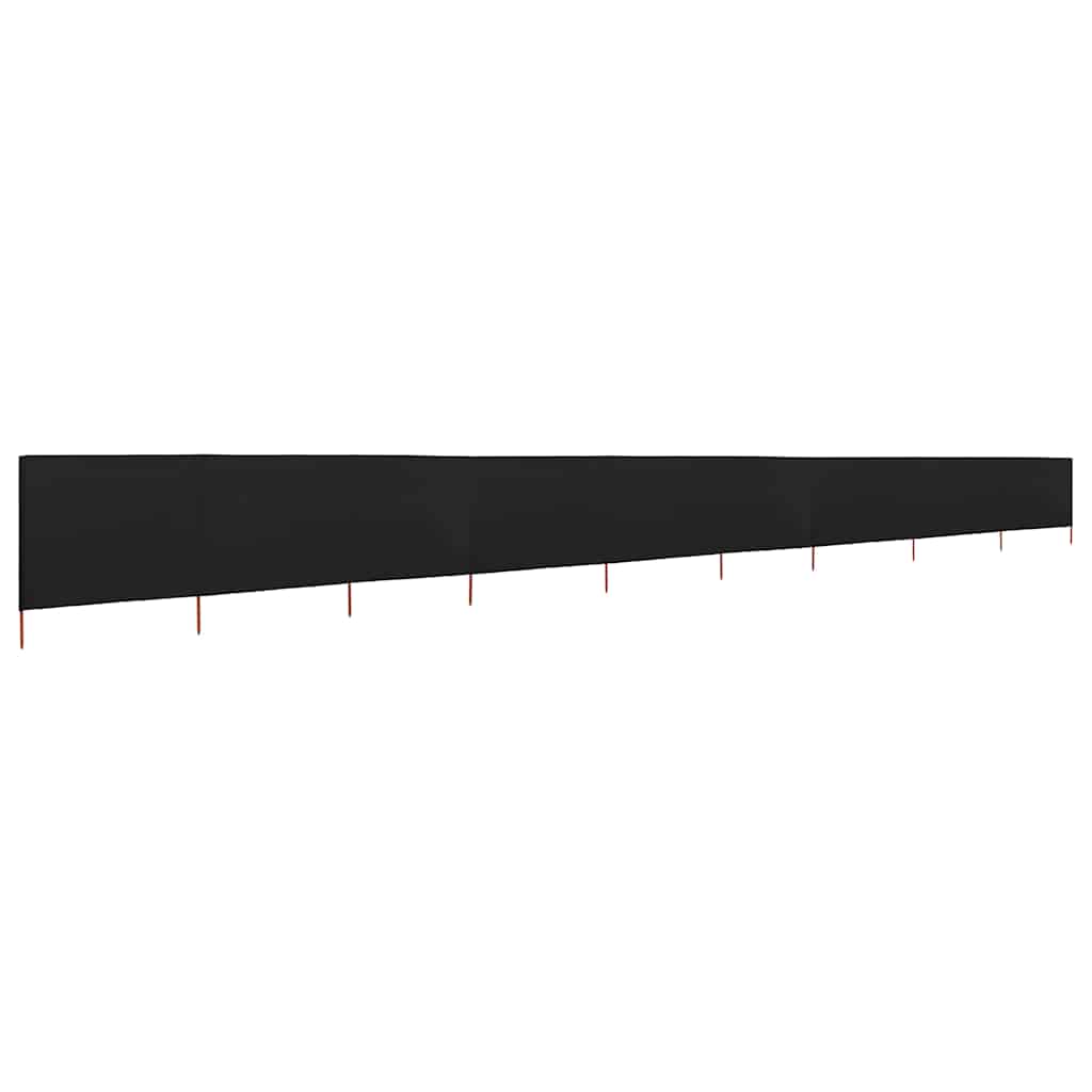 Wind Screen | Black | Non-woven fabric, wood | Large | Foldable