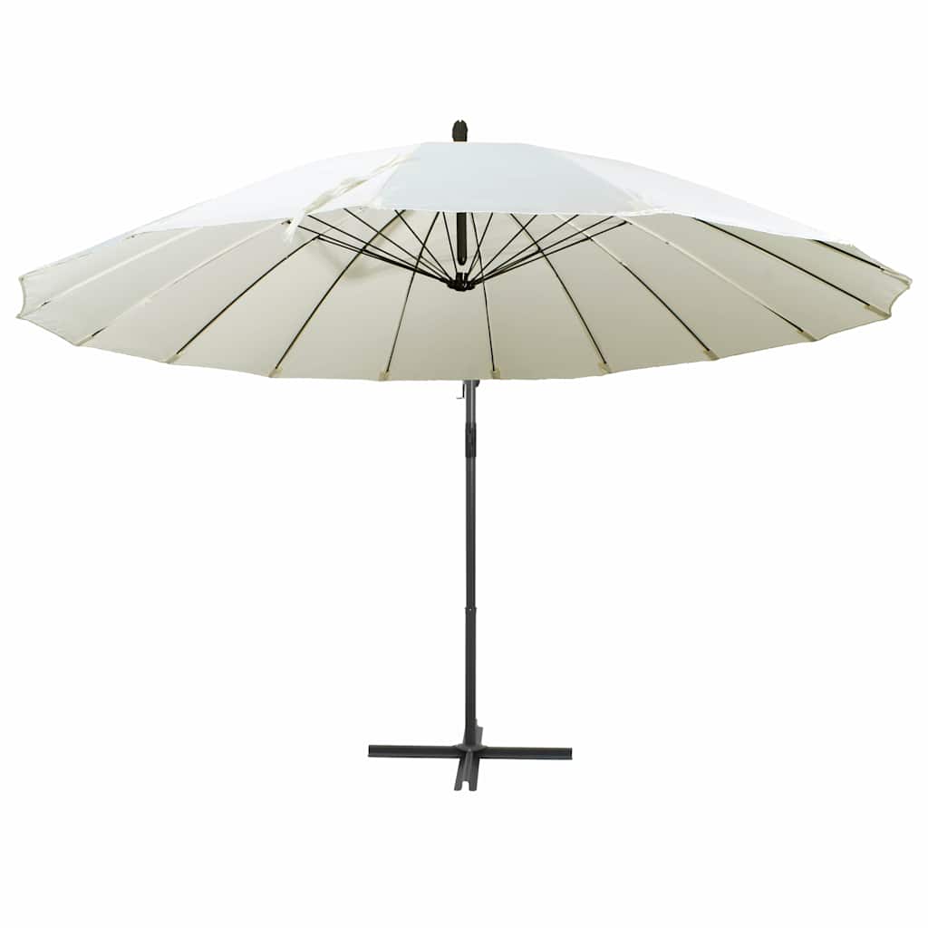 Parasol | Sand white | Aluminium, Polyester | 3 m diameter