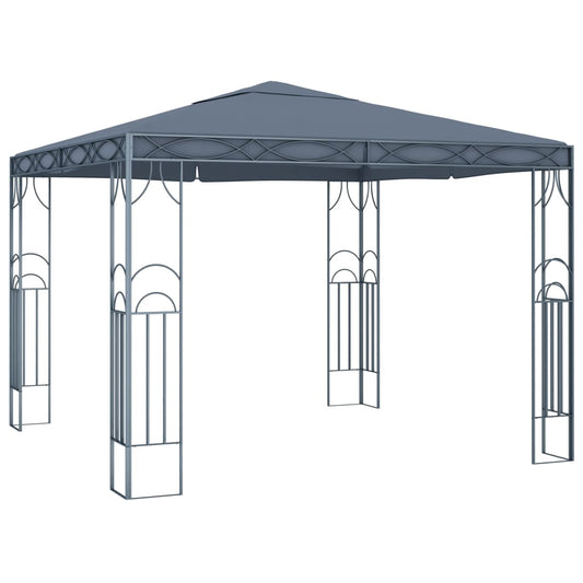 Gazebo | Anthracite | Steel frame, Polyester roof | 300x300 cm | Gazebo