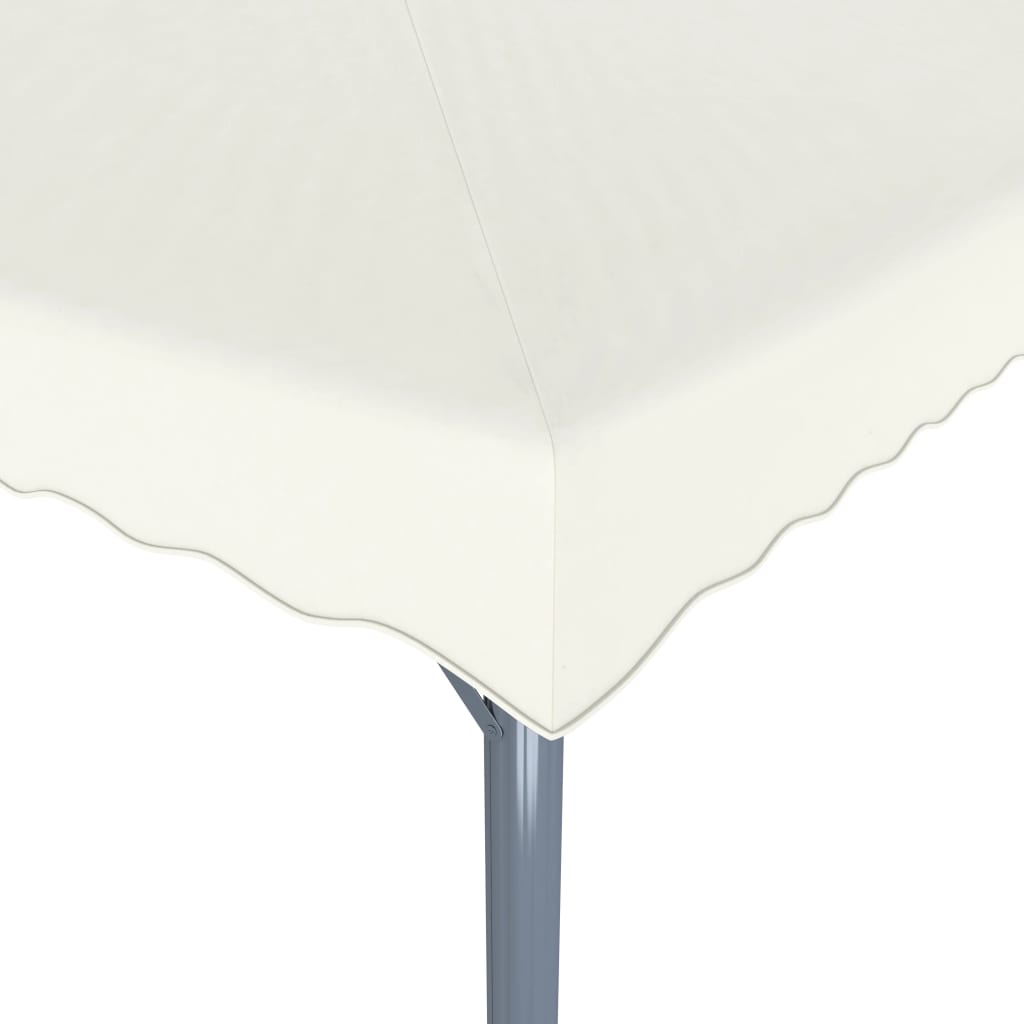 vidaXL Gazebo 300x300 cm Cream Aluminium