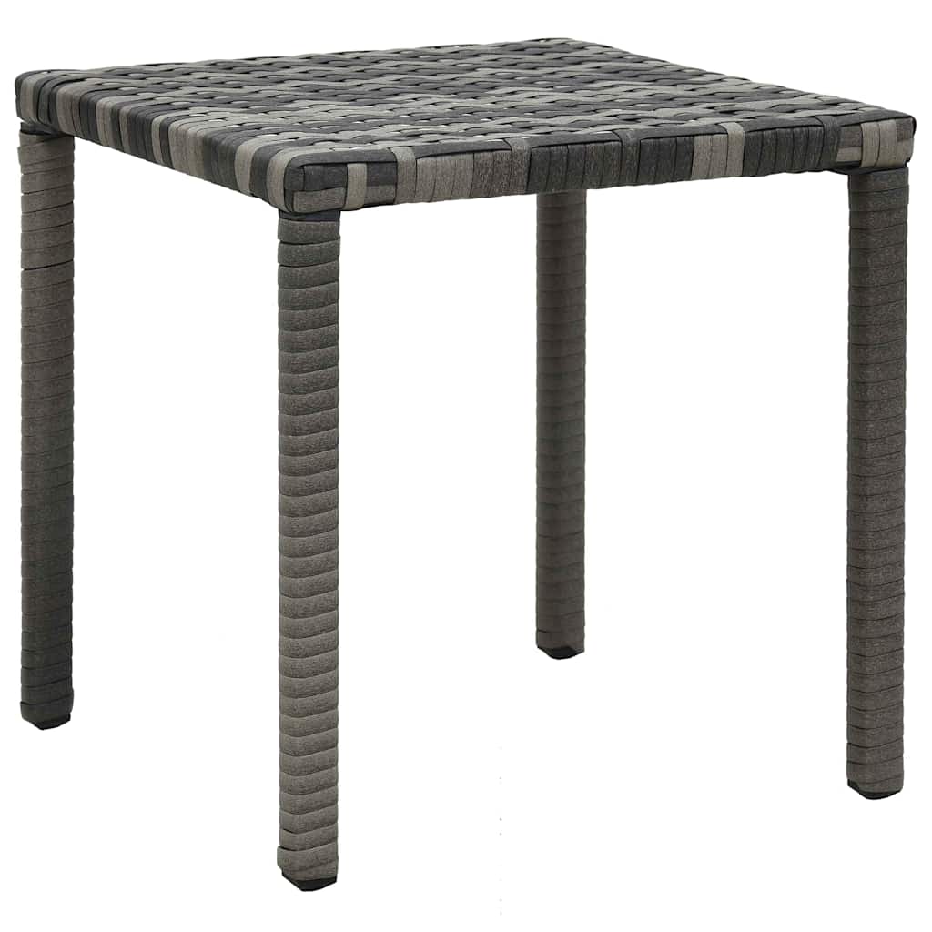 Sun Lounger | Anthracite and Grey | PE Rattan and Powder-Coated Steel