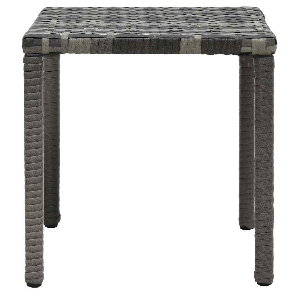 Sun Lounger | Anthracite and Grey | PE Rattan and Powder-Coated Steel