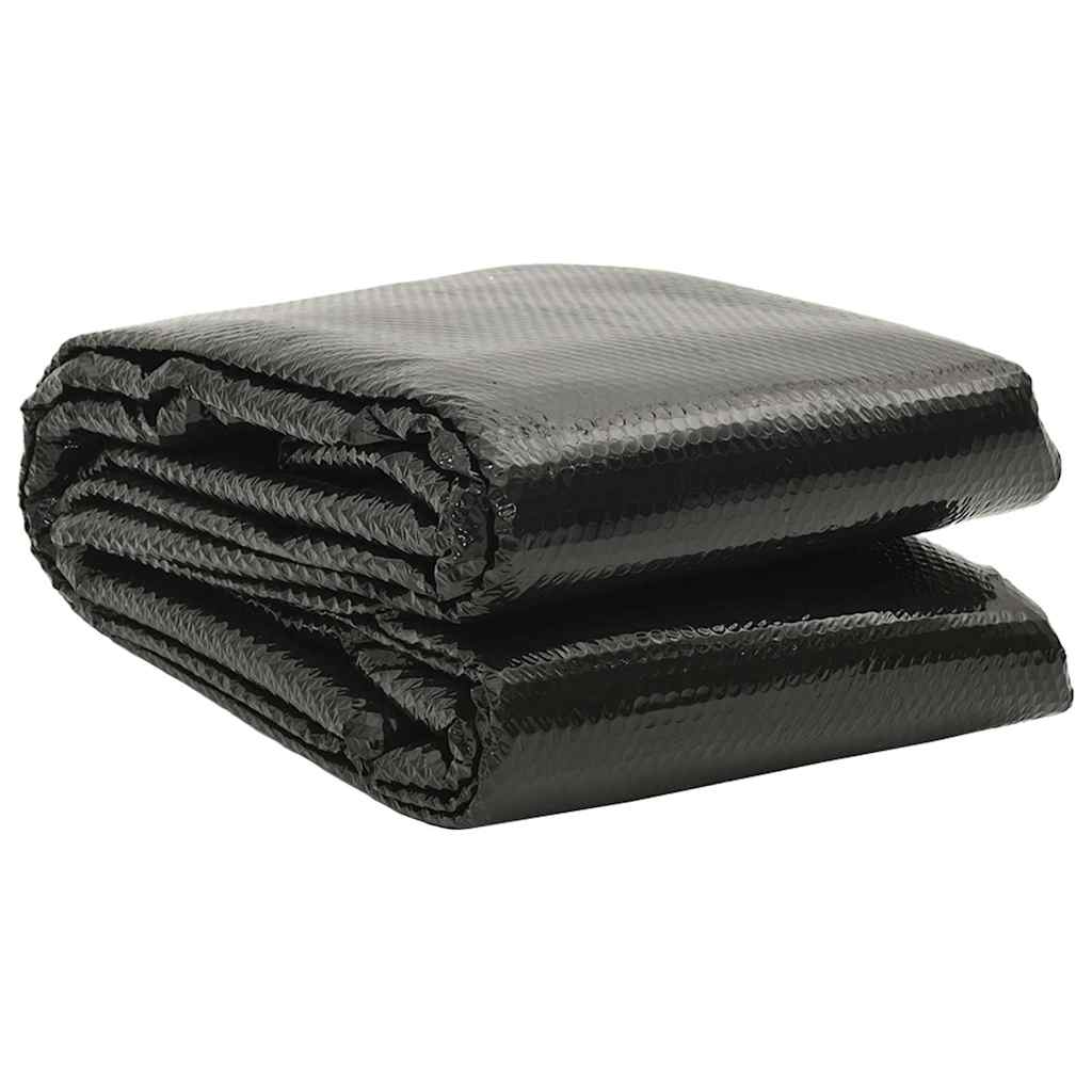 92162 vidaXL Pool Cover Black 260x160 cm PE