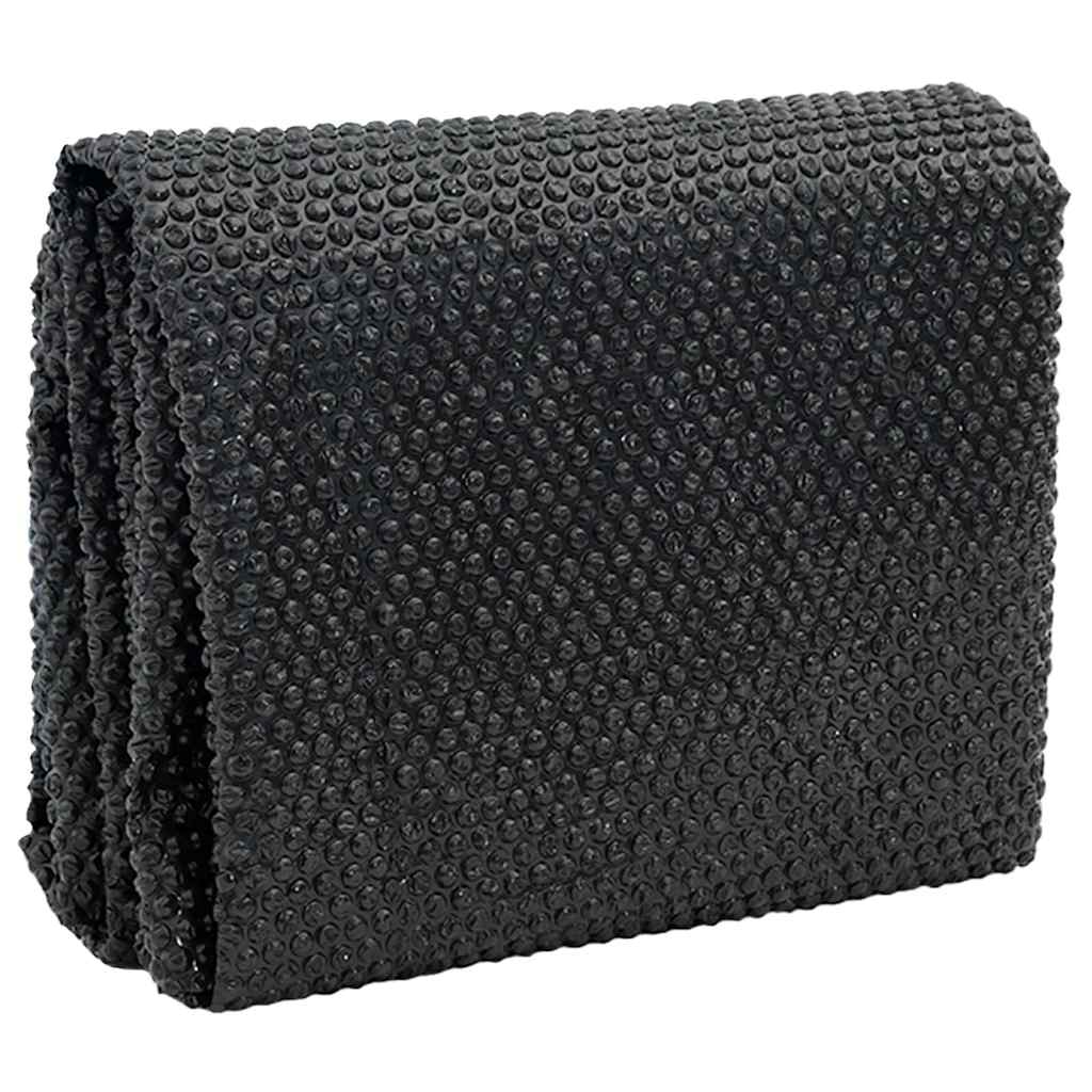 92162 vidaXL Pool Cover Black 260x160 cm PE
