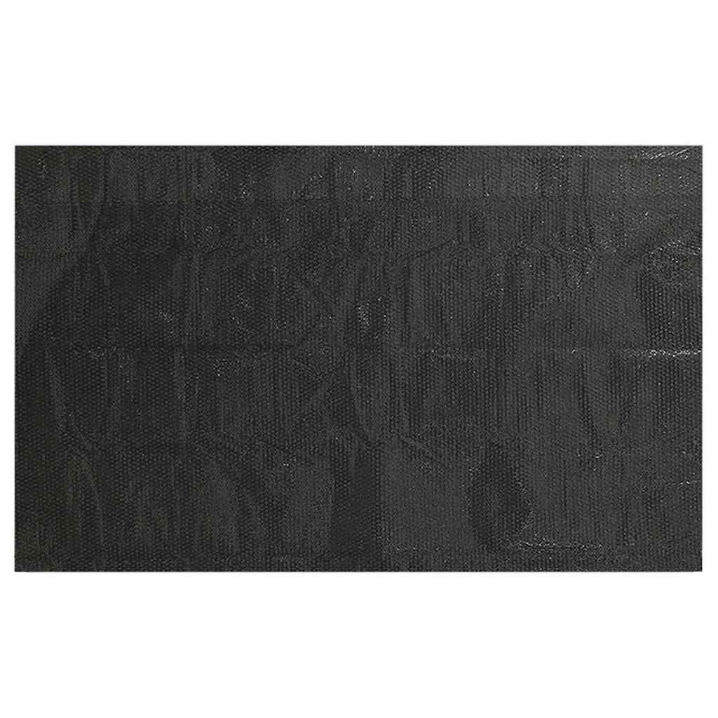 92164 vidaXL Pool Cover Black 450x220 cm PE