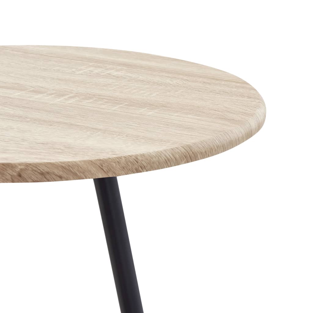 vidaXL Bar Table Oak 60x107.5 cm MDF