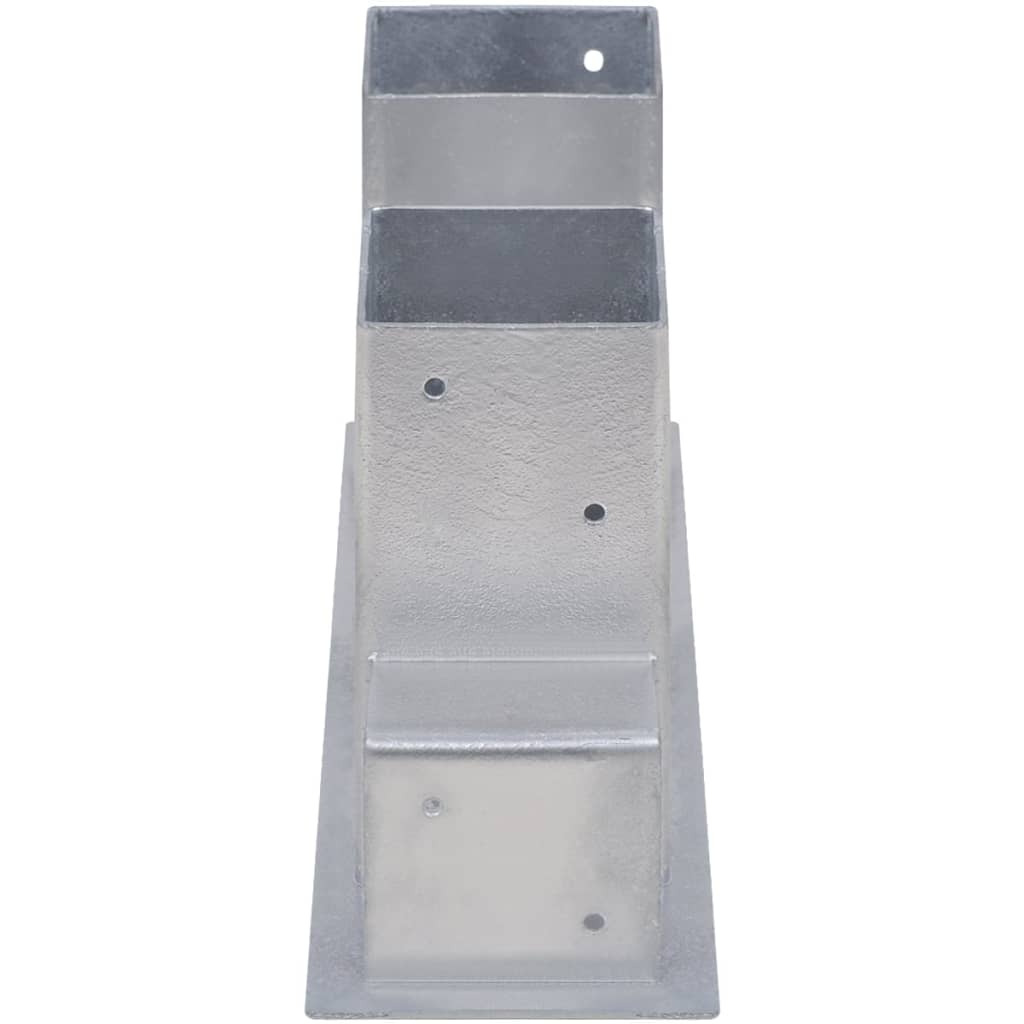 Firewood Stacking Aids 8 pcs Steel Silver
