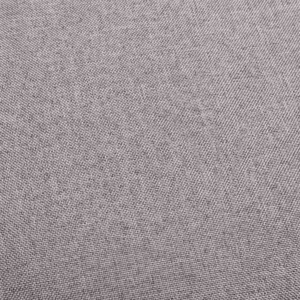 Bar Stool Light Grey Fabric